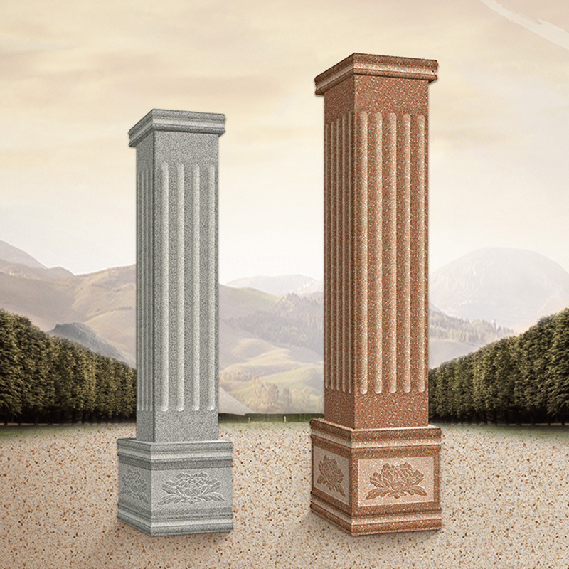 地铺石罗马柱零件散卖一砖多用农村大门柱子罗马柱瓷砖外墙砖包窗