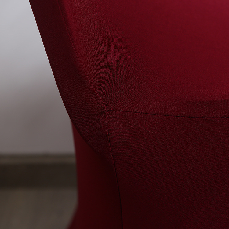 纯色弹力椅子套酒店餐厅宴会报告厅全包椅套家用椅子防尘罩