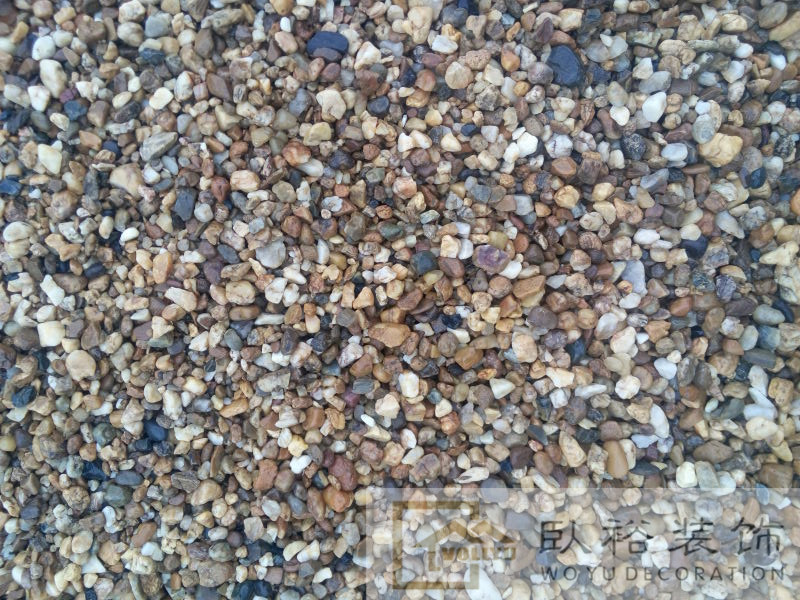 精选优质河沙鹅卵石05籽地暖豆石找平保暖回填卫生间家庭装修碎石