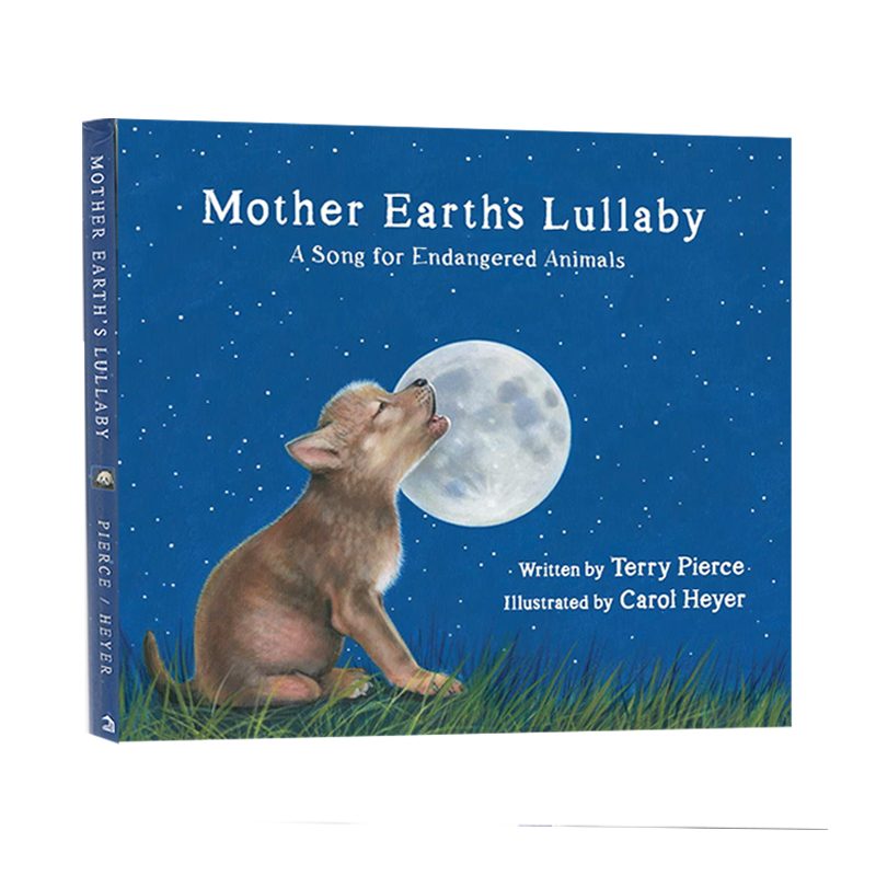 英文原版 Mother Earth's Lullaby 精装 濒临灭绝动物 Tilbury House Nature Book 自然绘本系列 知识科普图画书