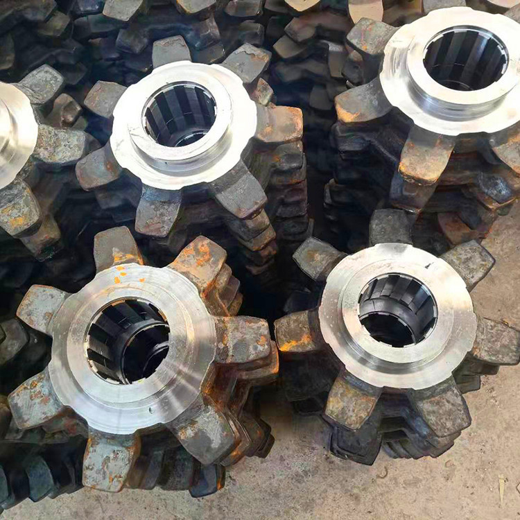 直销刮板机链轮 合金结构钢制造40t不锈钢齿轮 能承受脉动组合 普