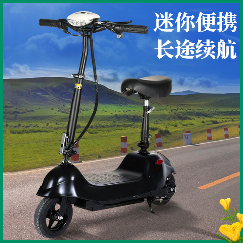 电动车女式小型代步车上班可折叠电动助力车电单车迷你轻便电动车