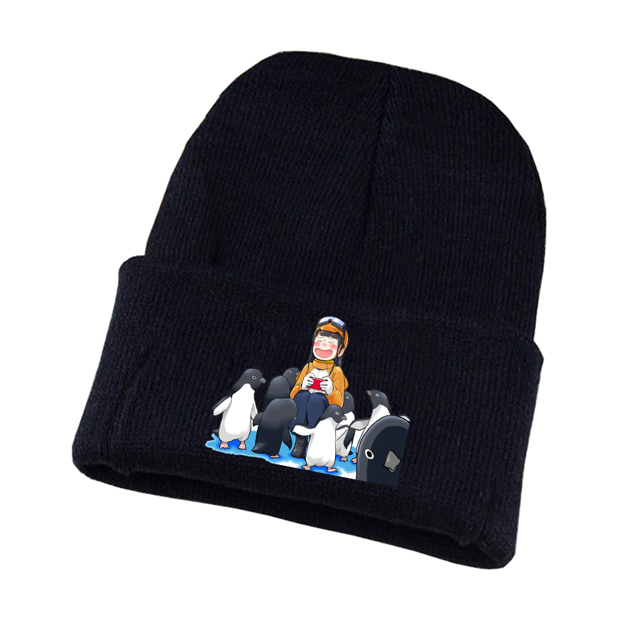 比宇宙更远的地方线帽针织毛线帽子男女保暖帽冬天套头保暖帽