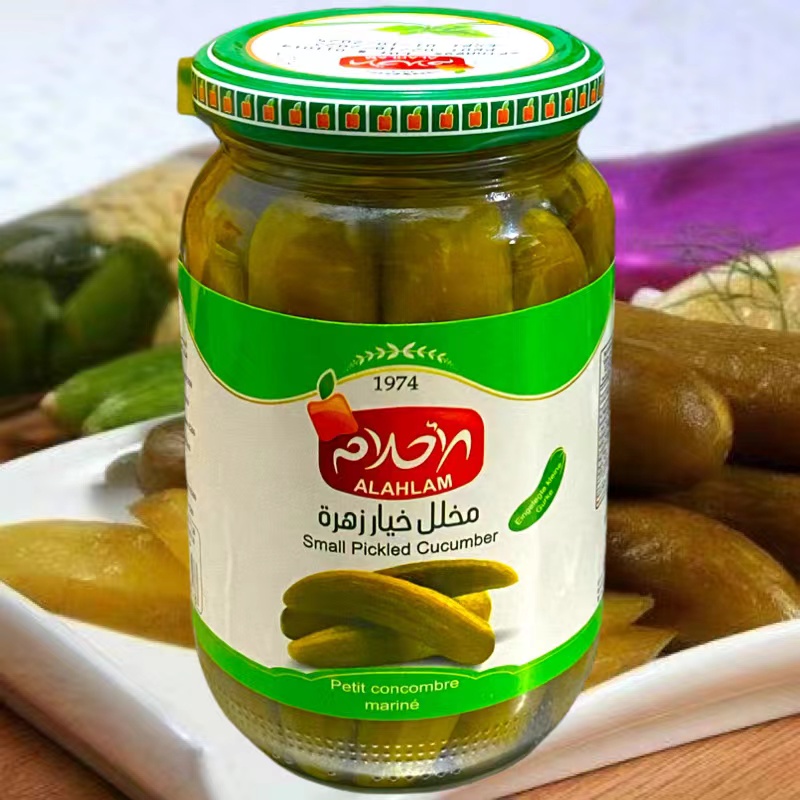 ALAHLAM CUCUMBER PICKLES ARABIC阿拉伯中东叙利亚腌黄瓜罐头菜