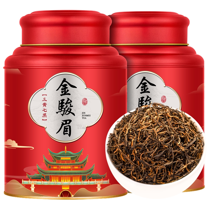金骏眉红茶茶叶养胃新茶蜜香型自己喝厂家250g500g礼罐装一级正宗