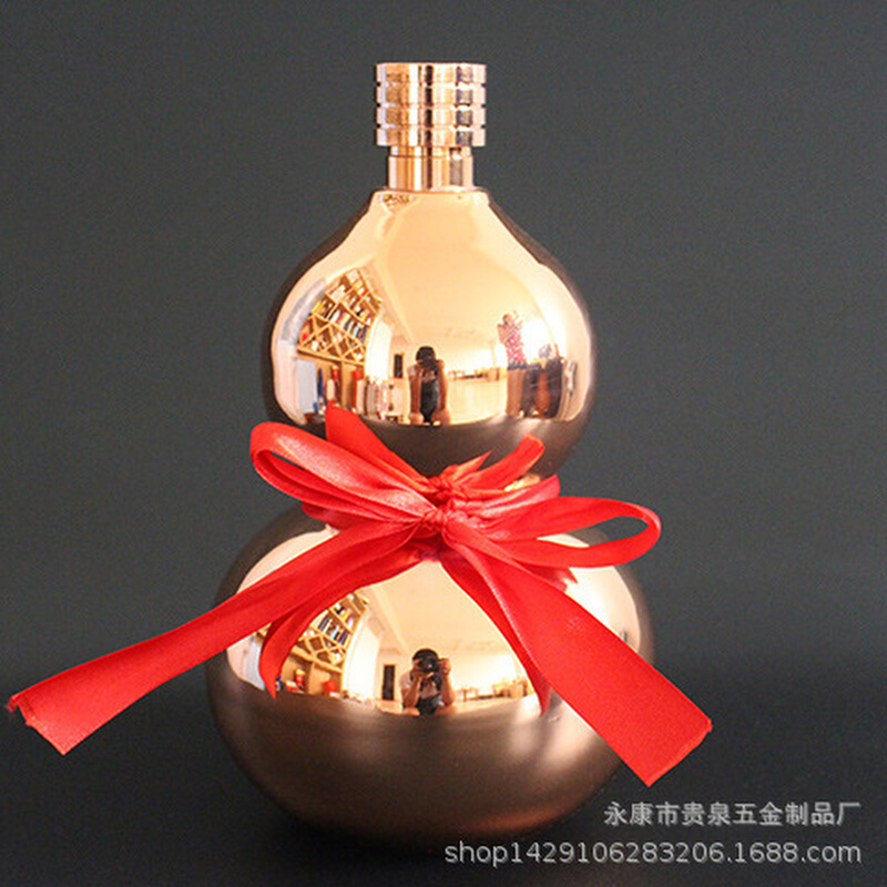 酒壶古风葫芦酒瓶空瓶造型中式随身复古老式便携不锈钢中国风大号