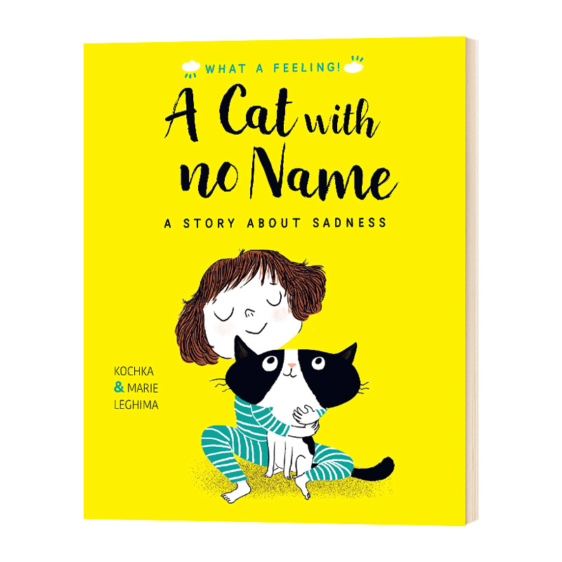 没有名字的猫 一个关于悲伤的故事 精装 A Cat With No Name A Story About Sadness 英文原版儿童绘本 进口英语书籍