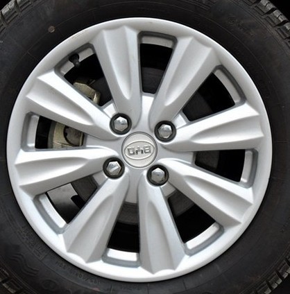 适用比亚迪L315寸 适用铝合金 汽车轮毂 胎龄 铝轮 送标志盖 钢圈