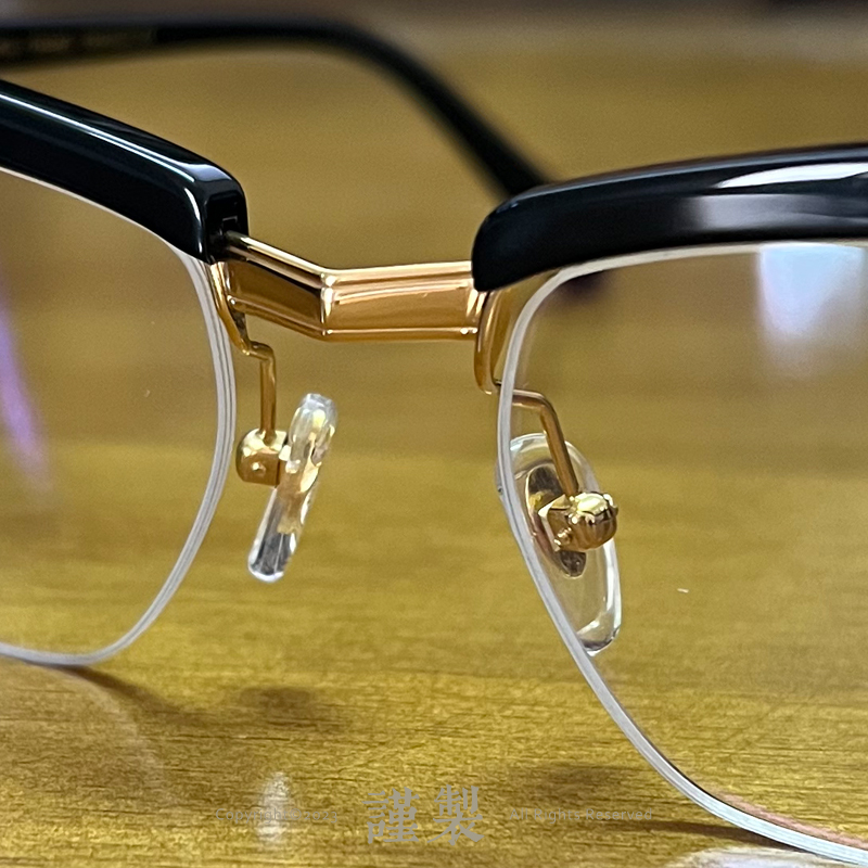 謹製原版纯钛传奇汤姆哈迪眼镜 1960s古典手工眉框半框LEGEND眼镜