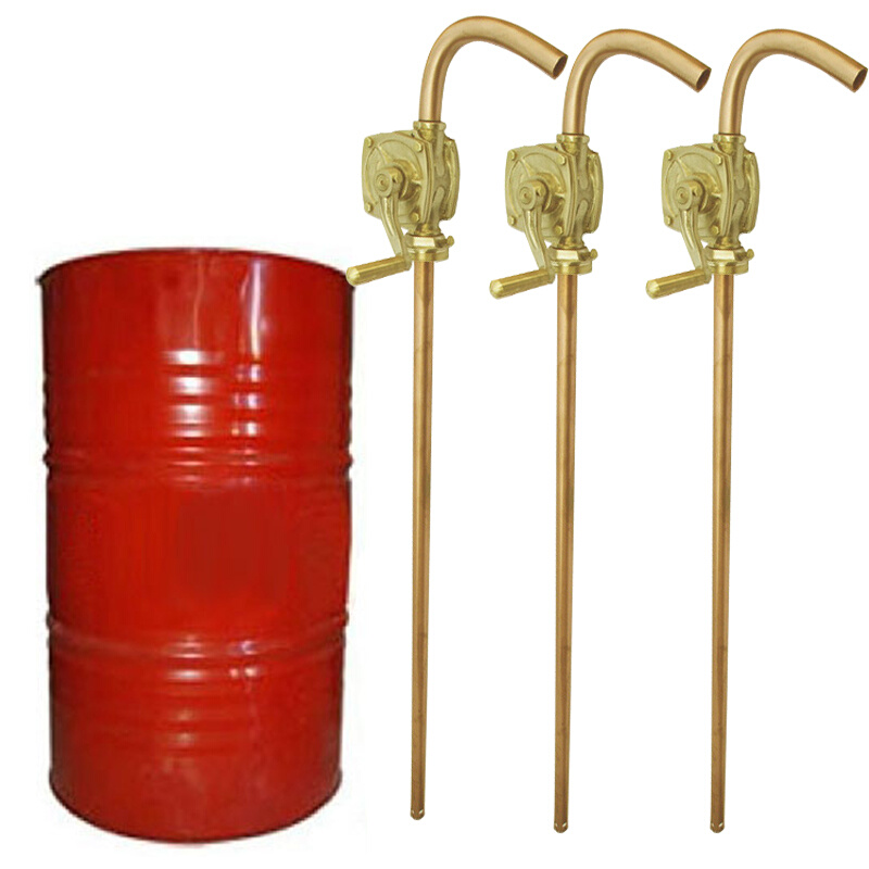 。手摇油桶泵防爆铜手动抽油泵抽油器管径25和30铝合金油抽子加油