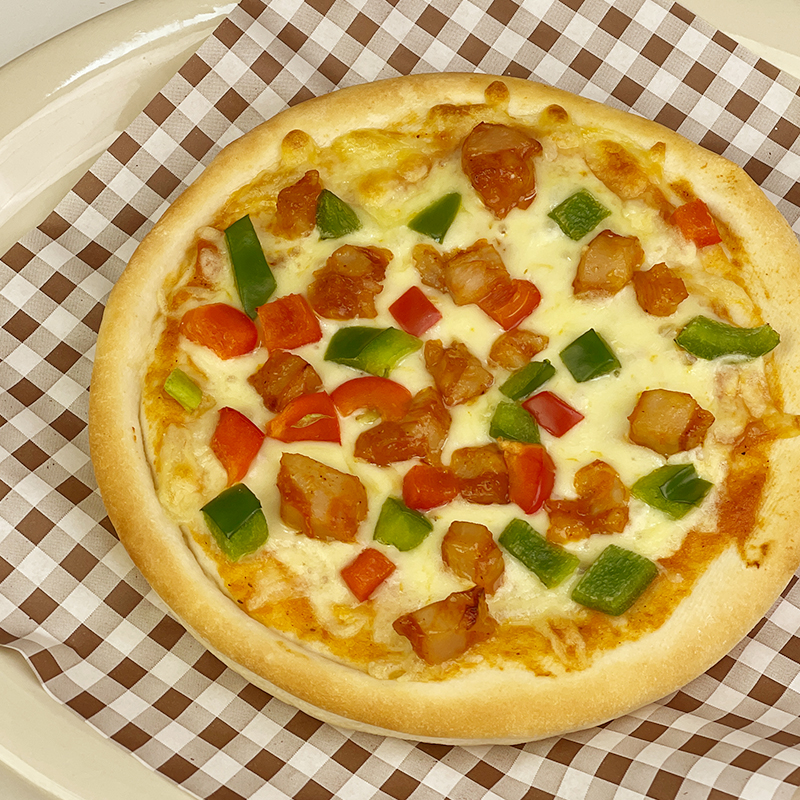 奥尔良披萨半成品加热即食7寸空气炸锅芝士代餐pizza 满68包邮
