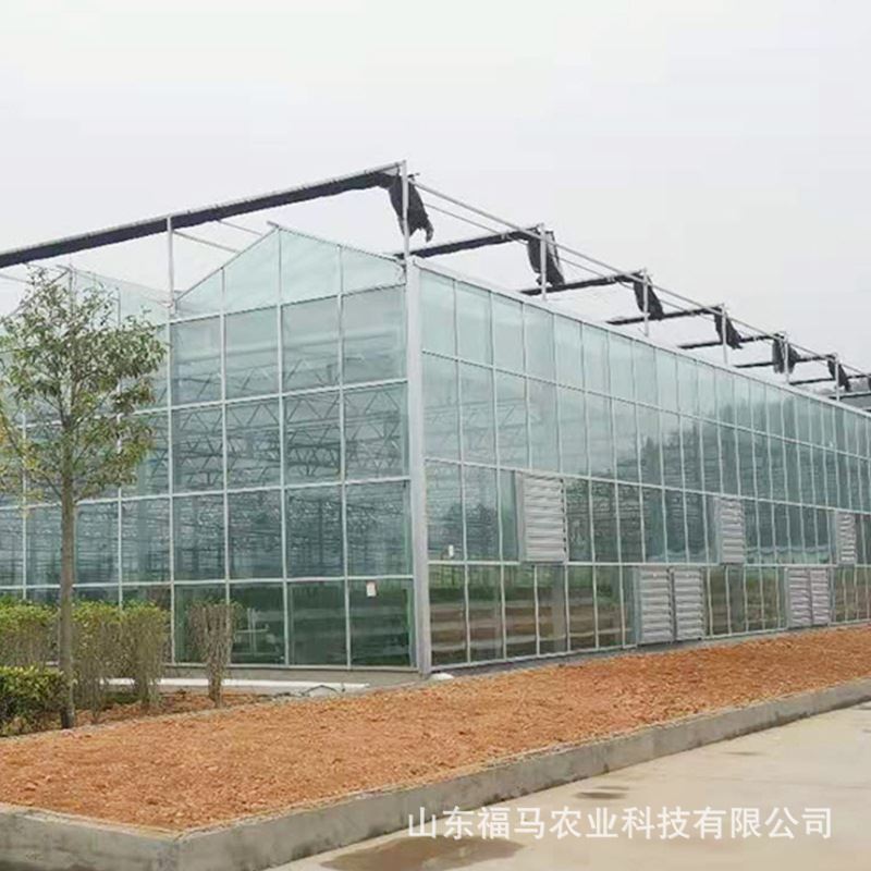 花卉养殖观景棚玻璃大棚养殖遮阳温室阳光大棚骨架厂家安装设计