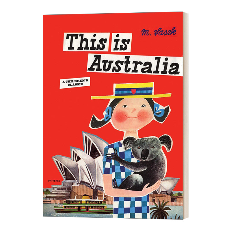 THIS IS系列 这里是澳大利亚 精装 大开本 This Is Australia 米先生的世界旅游绘本 英文原版儿童科普百科 进口英语书籍