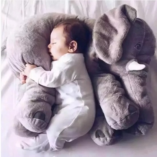 大象毛绒玩具抱枕安抚布娃娃女可爱抱着睡觉的公仔床上男孩小玩偶