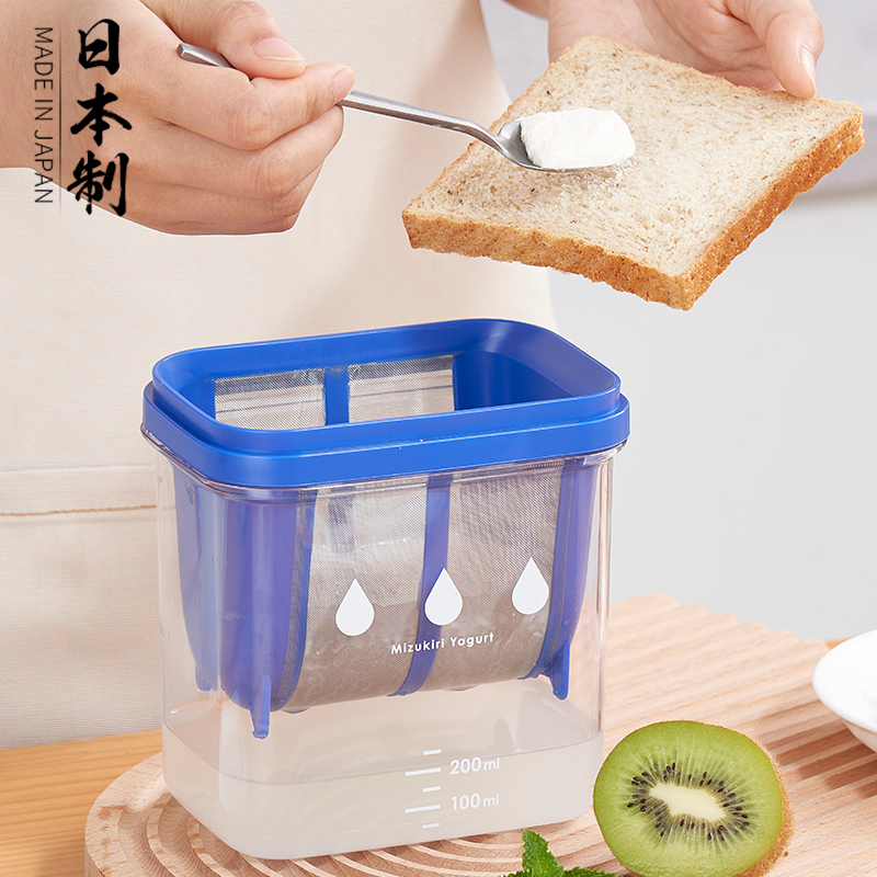 日本进口乳清过滤器自制希腊酸奶不锈钢奶酪分离器豆浆奶清过滤网