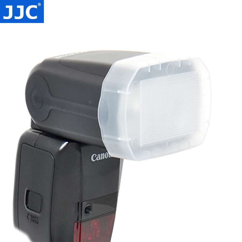 JJC 适用佳能闪光灯600EX柔光罩永诺600EX-RT肥皂盒 机顶闪柔光盒
