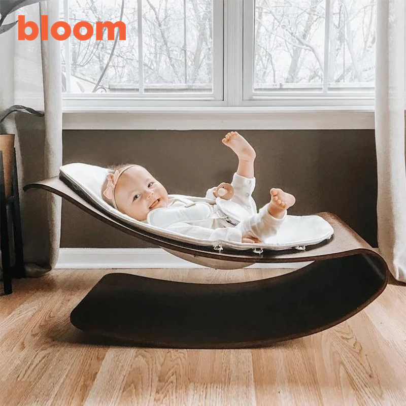 美国bloom coco stylewood婴儿 宝宝摇椅 放松椅 可平躺