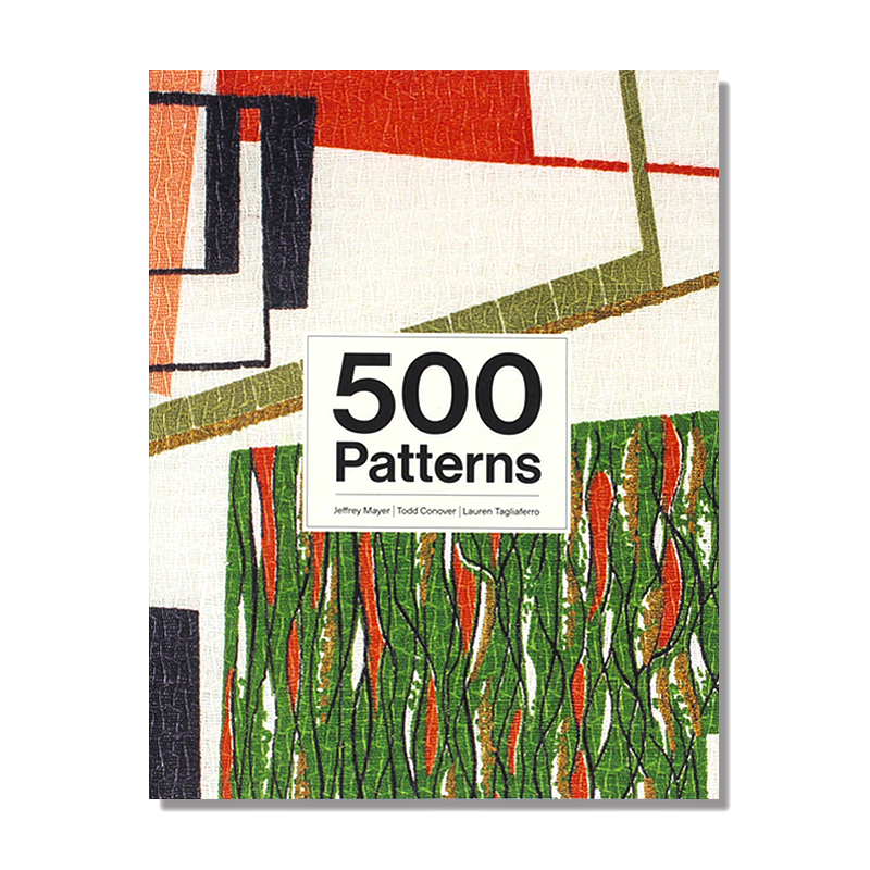 现货包邮 500 Patterns 500种图案 6款设计风格综合资料书 花卉条纹几何印花与锦缎 纺织品图案设计与装饰艺术设计用书 英文原版