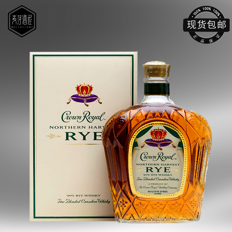 Crown Royal Maple 加拿大皇冠北境丰收黑麦威士忌一升装洋酒进口
