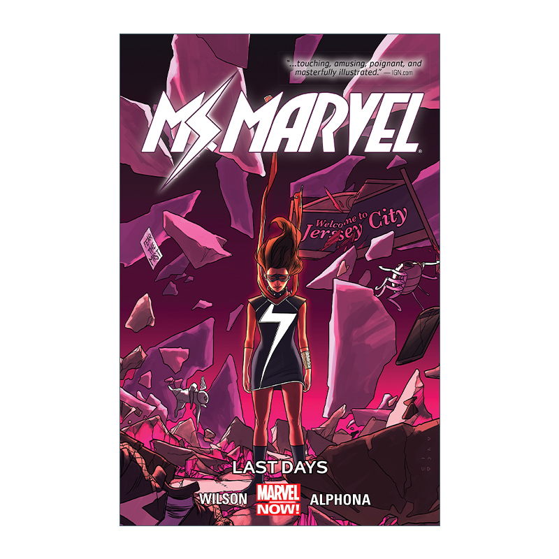 英文原版 Ms. Marvel Vol. 4 Last Days 惊奇女士系列4 最后的日子 漫威漫画 超级英雄 G. Willow Wilson 英文版 进口英语书籍