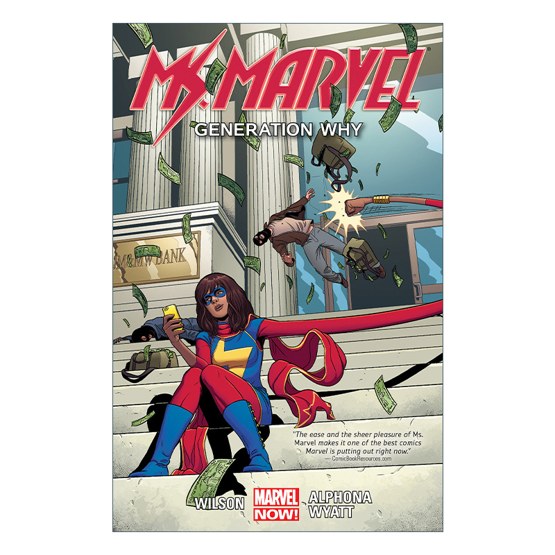 英文原版 Ms.Marvel Vol.2 Generation Why 惊奇女士系列2 为何世代 漫威漫画 超级英雄 G. Willow Wilson 英文版进口英语原版书籍