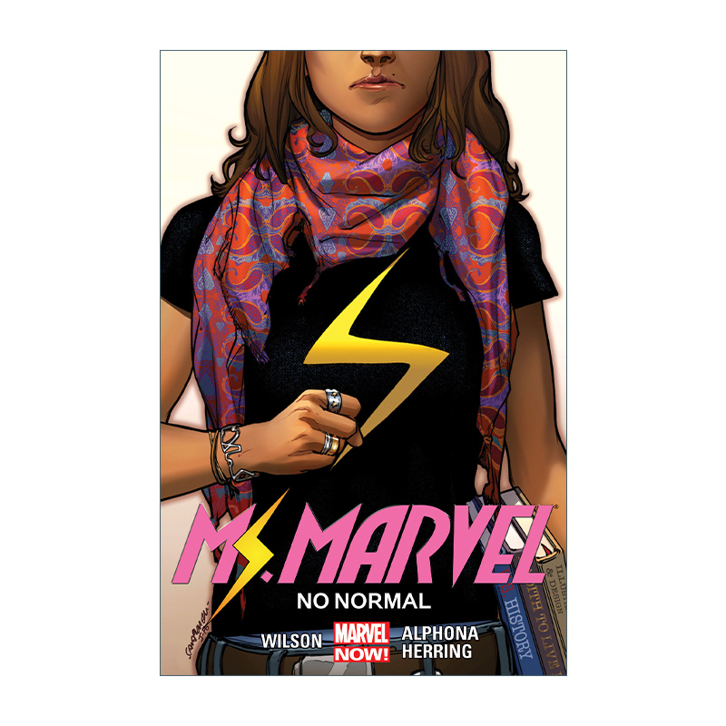 英文原版 Ms. Marvel Vol.1 No Normal 惊奇女士系列1 不正常 漫威漫画 超级英雄 G.Willow Wilson 英文版 进口英语原版书籍