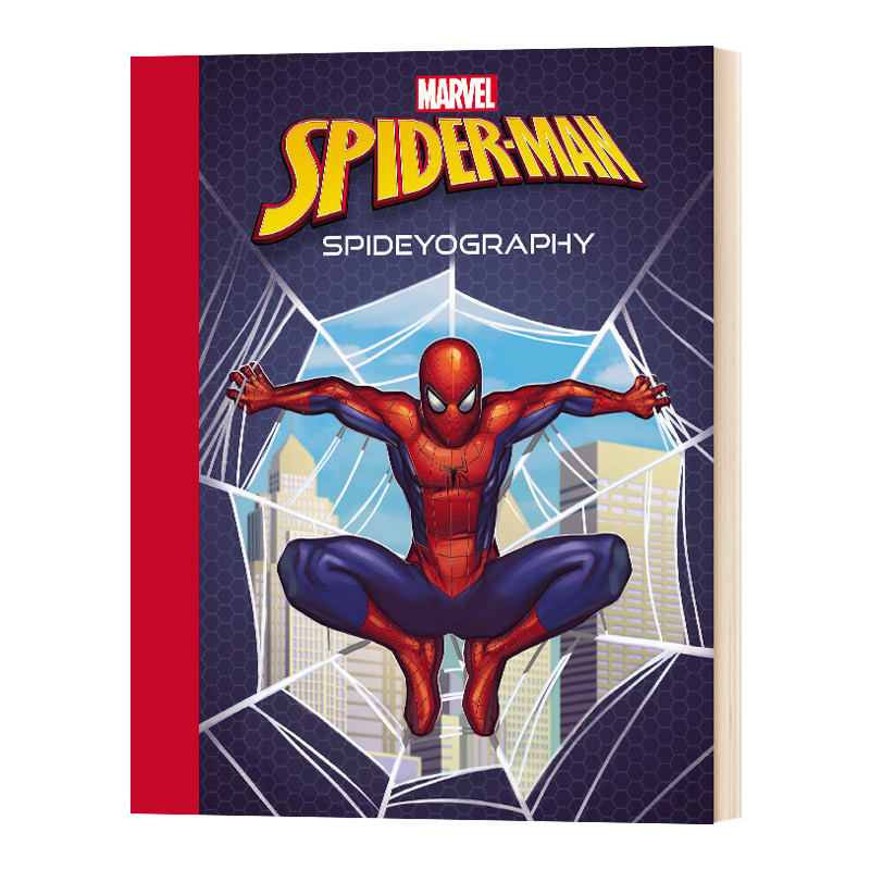 漫威蜘蛛侠图集 Marvels Spider Man Spideyography 漫威 蜘蛛侠超级英雄 英文原版儿童读物进口英语书籍