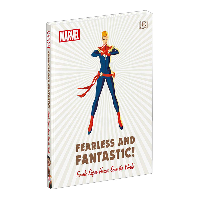 英文原版 Marvel Fearless and Fantastic Female Super Heroes Save the World 漫威超级女英雄设定集百科 英文版 进口英语书
