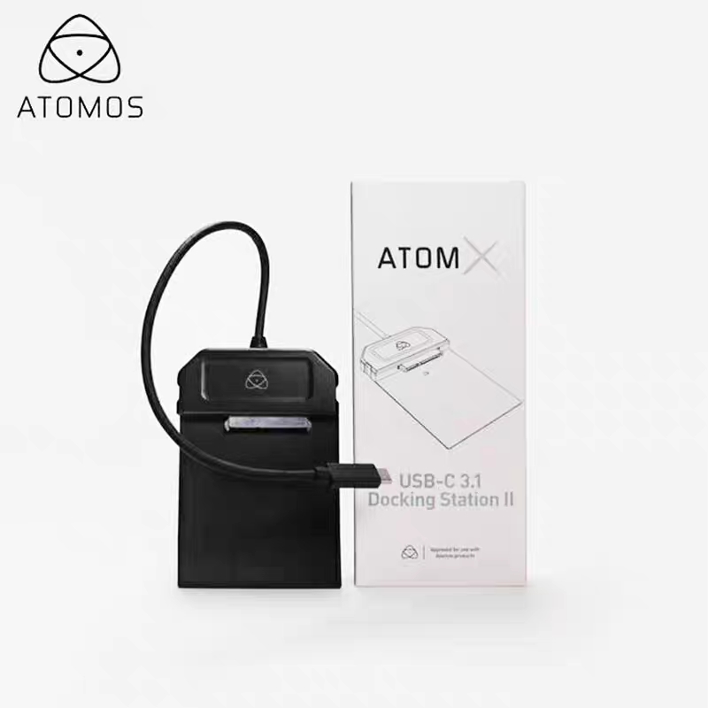 ATOMOS阿童木USB-C 3.1硬盘坞站记录仪type C接口SSD硬盘读卡器