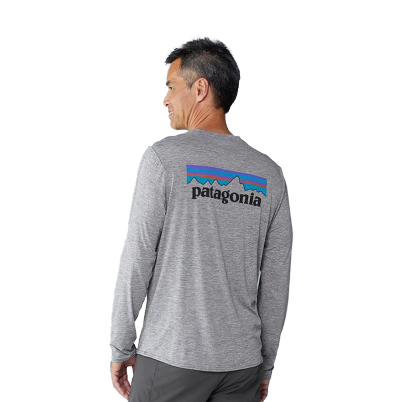 Patagonia巴塔哥尼亚上衣男士速干夏季Cap Cool防晒长袖T恤45190
