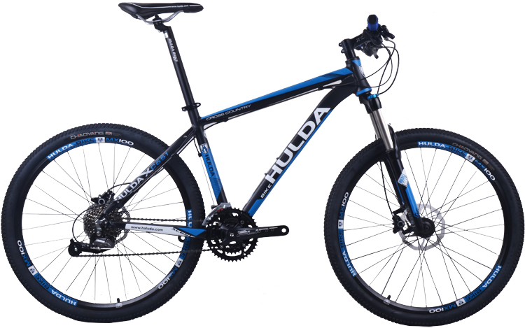24速27速30速铝合金山地自行车HULDABIKE哈路达XC651黑蓝厂家直销