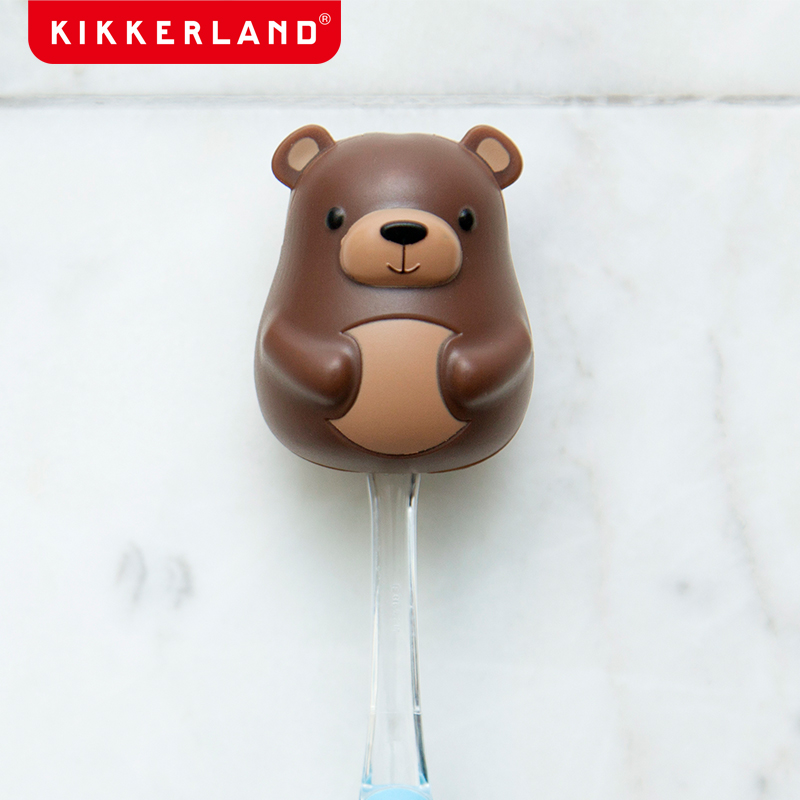 Kikkerland牙刷架浴室卫浴个人清洁卫生间日用品创意礼品装扮用品