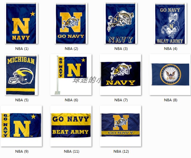 Naval Academy Flag海军军官学校大学名校海报旗帜订制