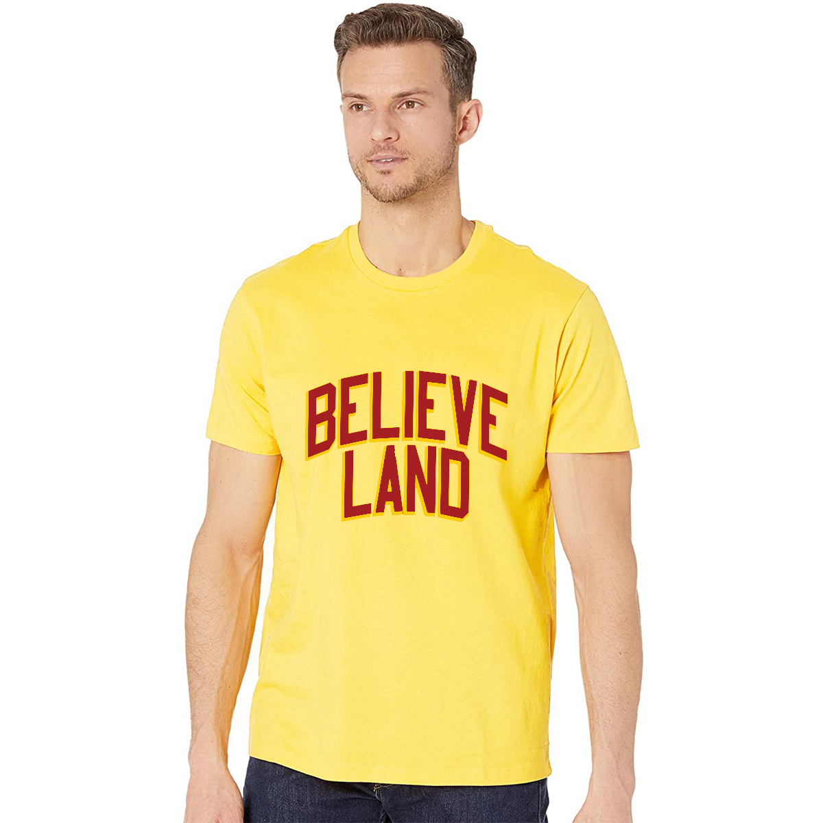 2016年骑士夺冠纪录片Believeland短袖T恤男篮球夏季透气圆领上衣