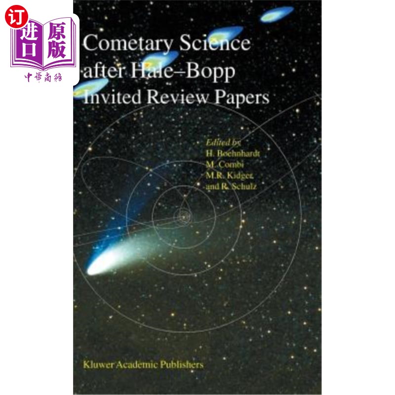 海外直订Cometary Science After Hale-Bopp: Volume 1 Proceedings of Iau Colloquium 186 21- 海尔·波普之后的彗星科学：20