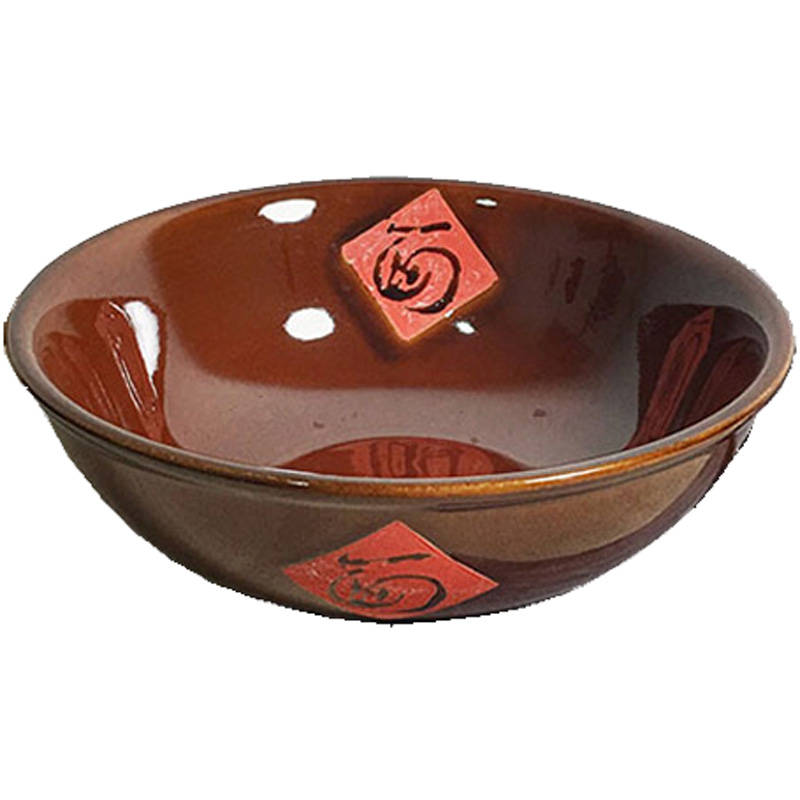 中式陶瓷汤面碗个性化怀旧家用商用重庆小面米线汤粉碗牛肉拉面碗