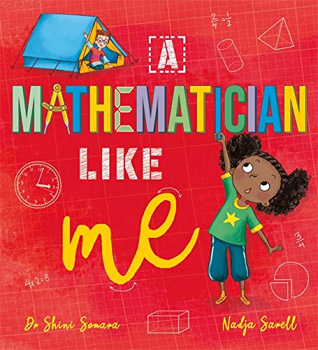 【预售】英文原版 A Mathematician Like Me 精装 像我这样的数学家 Dr Shini Somara 数学游戏启发智力潜能训练插画绘本儿童书籍