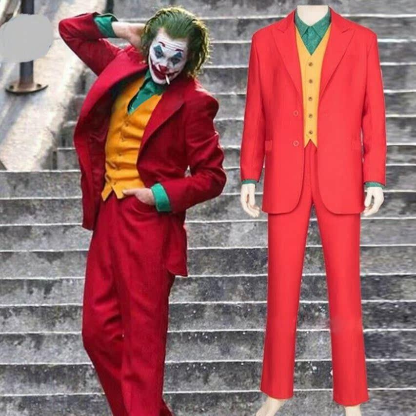 JOKER杰昆菲尼克斯DC电影小丑服COS万圣节cosplay表演服装套装