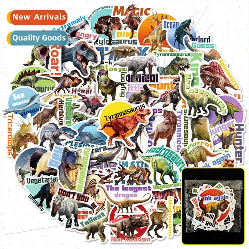 50 Dinosaur Stickers Jurassic Park Cartoon Personalized ggag