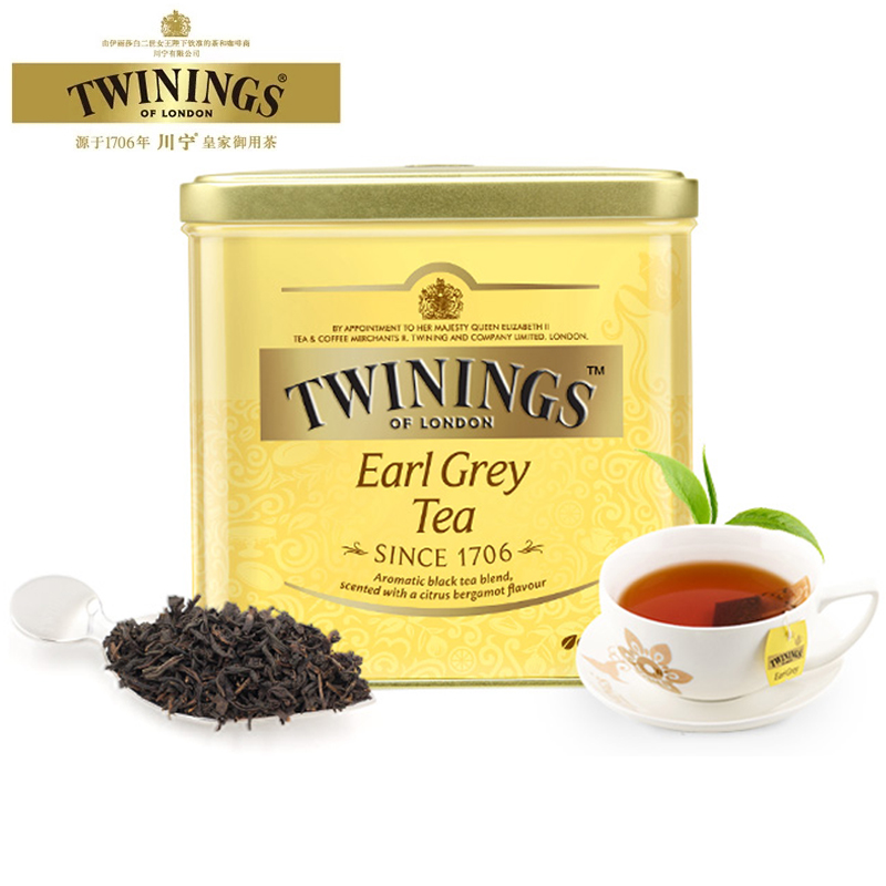 英国川宁豪门伯爵红茶500g罐装进口散茶烘焙奶茶饮品专用可做茶粉