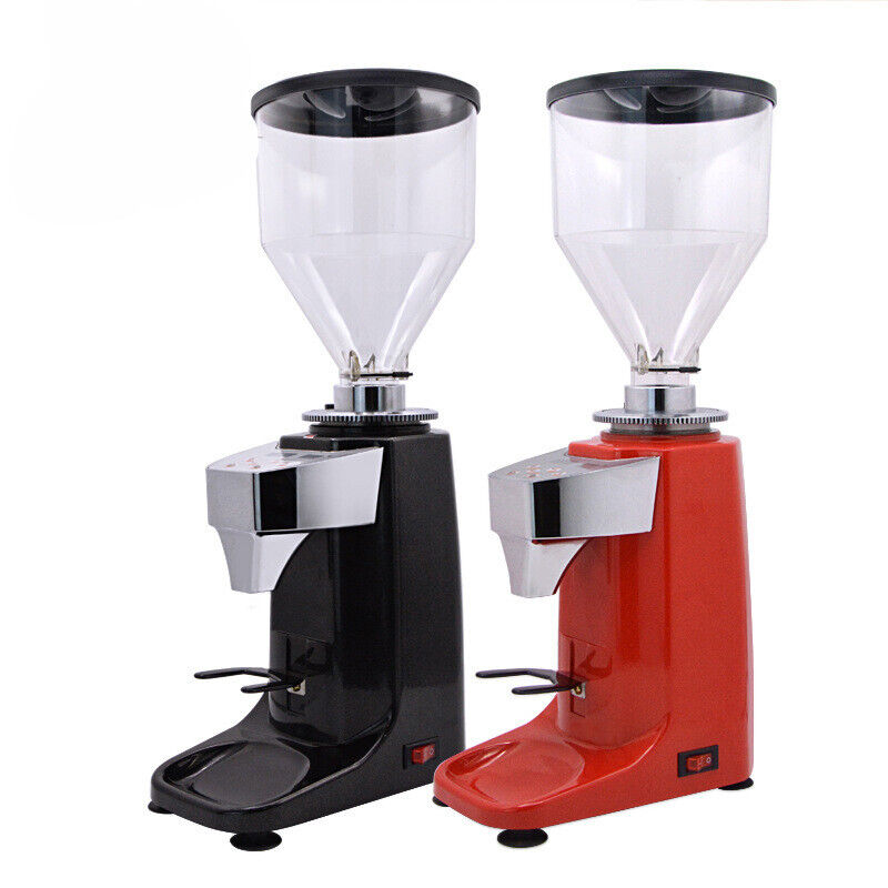 定制商用磨豆机意式咖啡研磨机电动电控定量显温度家用咖啡豆磨粉