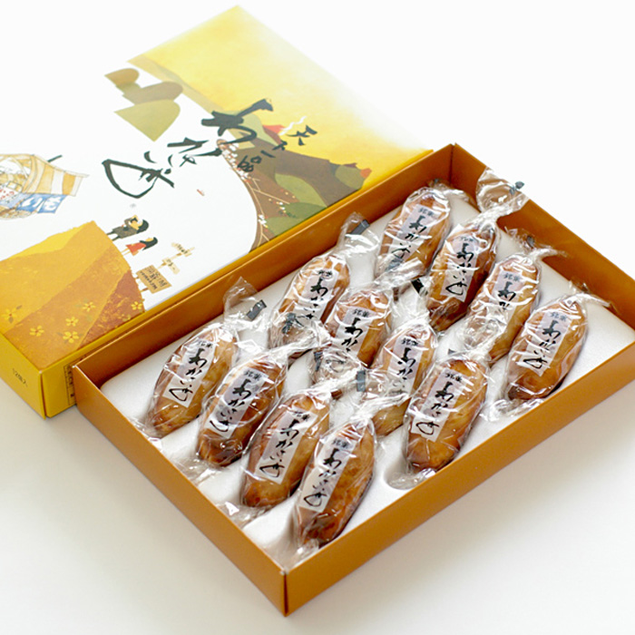 日本直邮北海道手信特产零食洞爷湖若狭芋12个和果子糕点节日礼盒