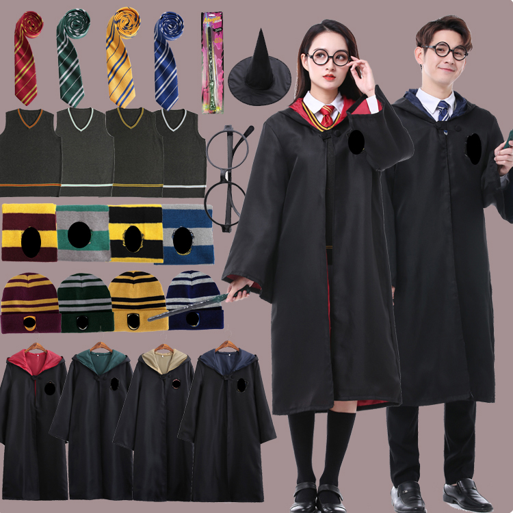 哈里魔法袍正版格兰芬多霍格沃茨学院服cospla衣服校服巫师袍波特