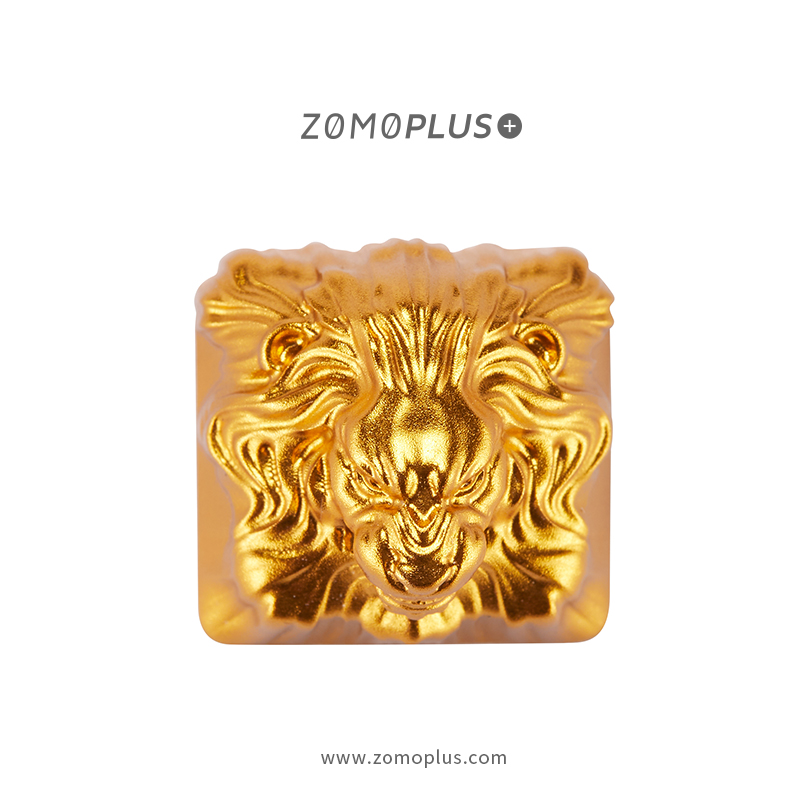 ZOMO原创设计 神话动物系列复刻 雄狮埃及个性键帽 透光金属键帽