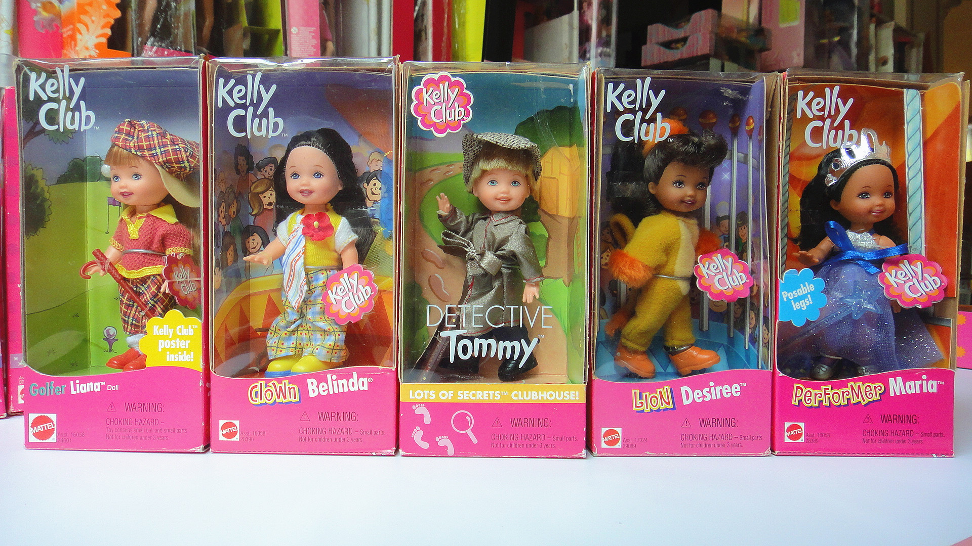 Barbie Kelly Club Tommy 凯莉 俱乐部 可爱小侦探 芭比娃娃