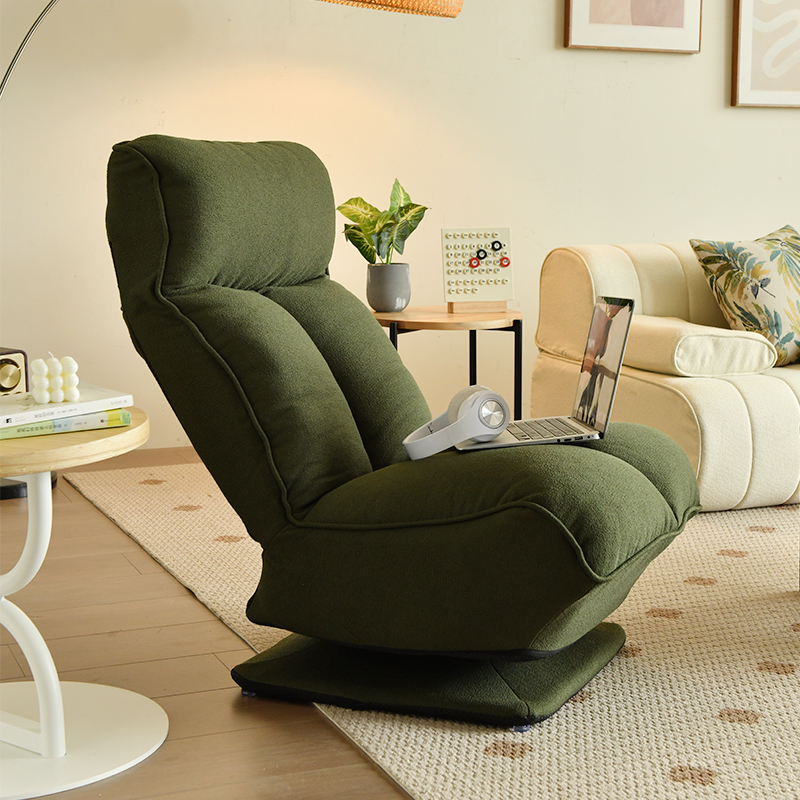 kino单人懒人沙发休闲沙发椅360度可旋转小型家用客厅卧室阅读椅