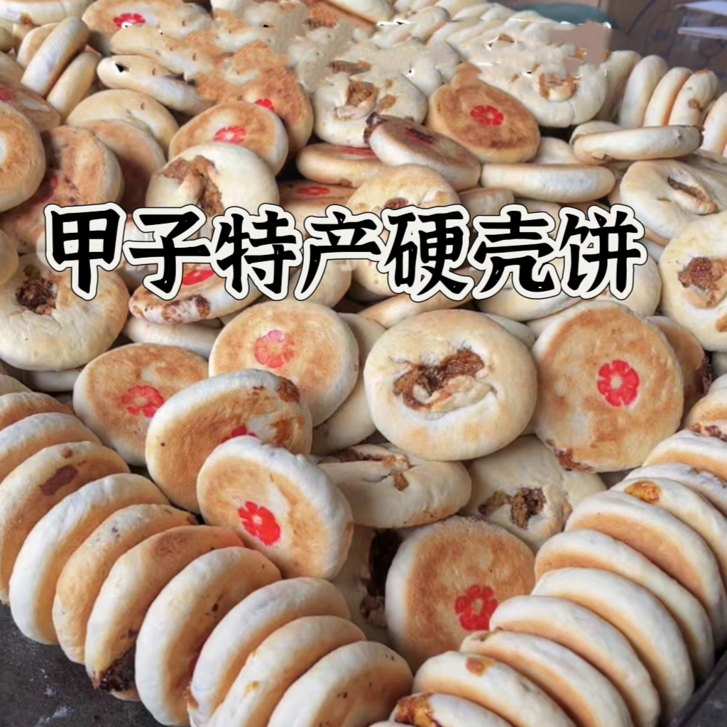 广东汕尾陆丰甲子林厝埕硬壳饼潮汕特产美食1份10个饼包邮
