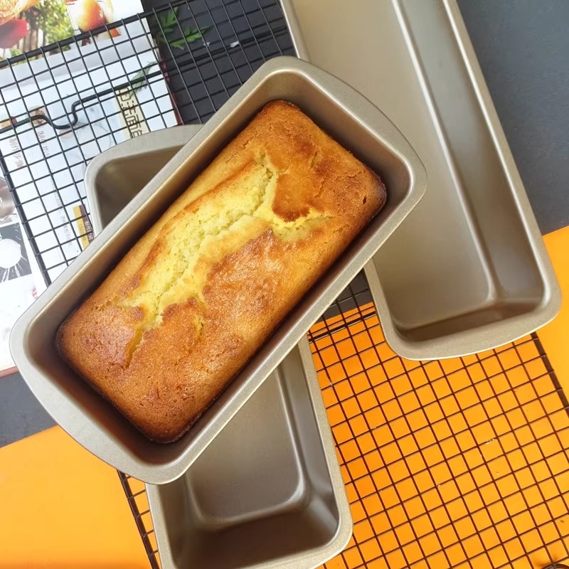 磅蛋糕面包模具长方形吐司盒烤箱家用烤盘烘焙工具小小号食品级