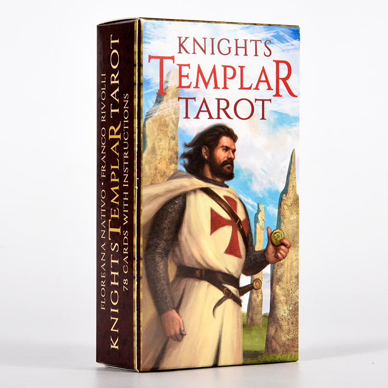 Knights Templar Tarot圣殿骑士塔牌罗卡罗牌韦特伟特维特taluo牌