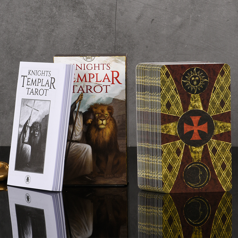 进口正版Knights Templar Tarot 圣殿骑士塔罗韦特塔牌罗塔英文版